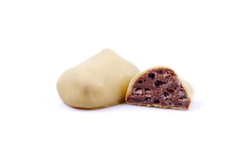 Bonbon wit crunch praliné