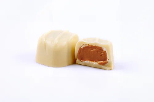 Bonbon wit mokka slagroom
