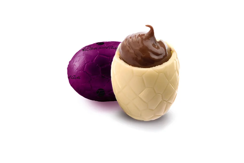 Wit Praliné Ambachtelijk Paaseitje