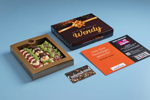 Keuzecadeaukaart met chocolade