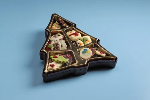 Choco Kerstboom met logokaartje