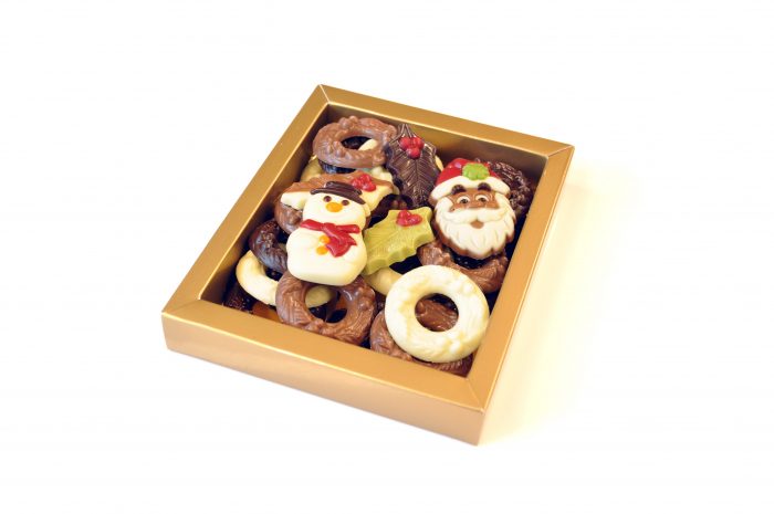Doosje Kerstchocolade mix