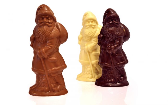 Kerstman holfiguur