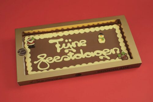 Grote wensplaat Prettige Feestdagen