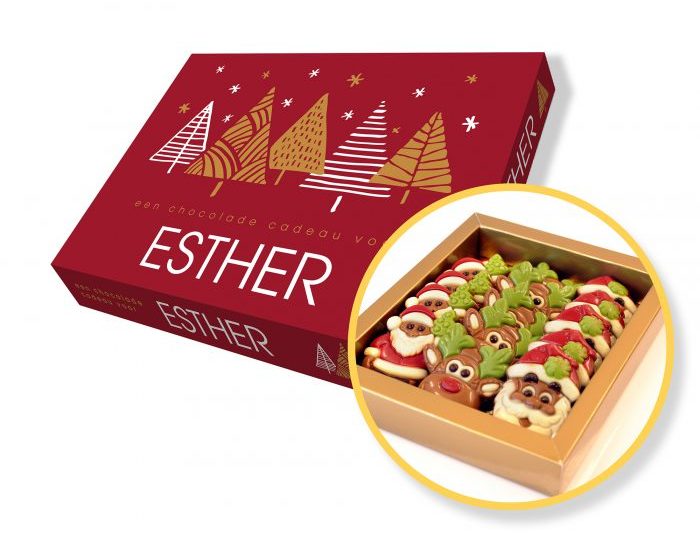 Cadeaubox Kerstbomen