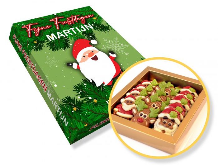 Cadeaubox Kerstman
