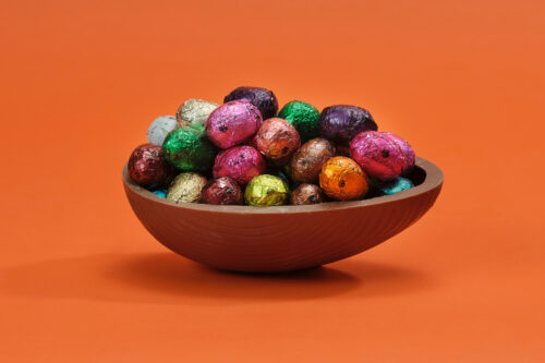 Paasei met Paaseitjes